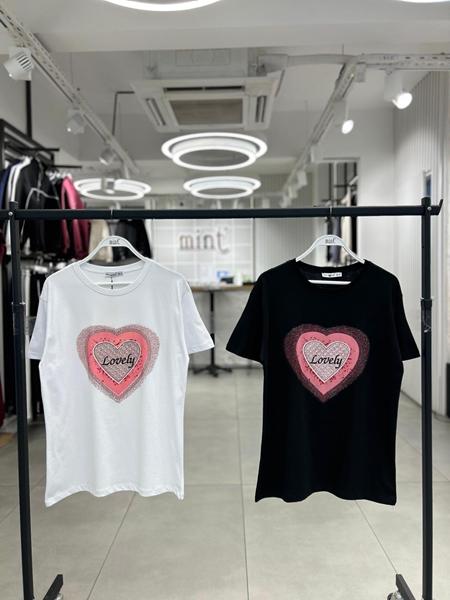 Футболка Karon (S-L) 7028 black (лето)