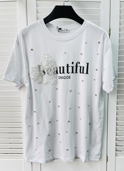 Футболка Karon (S-L) 7030 white (лето)