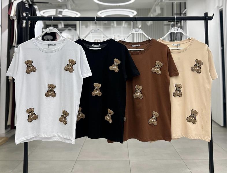 Футболка Karon (S-L) 7077 beige (лето)