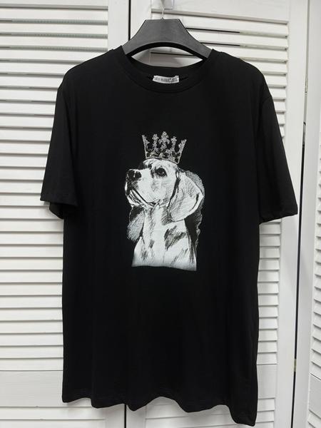 Футболка Karon (S-L) 7205 black (лето)