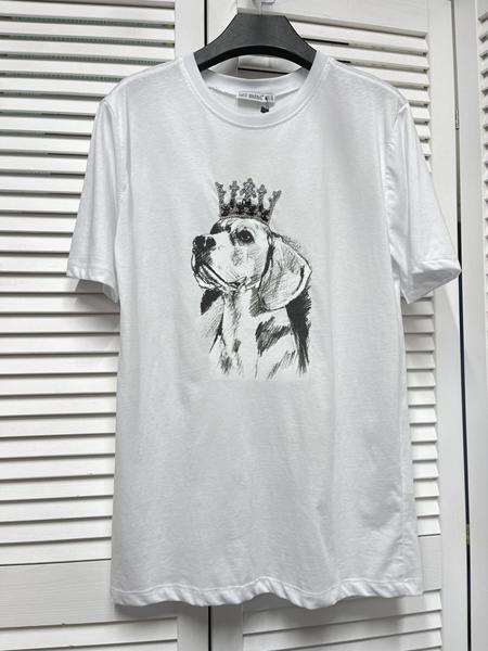 Футболка Karon (S-L) 7205 white (лето)