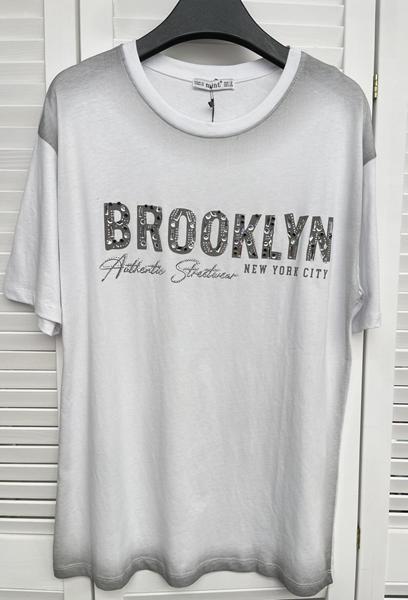 Футболка Karon (S-L) 7207 white (лето)