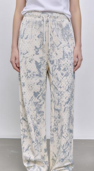 Штаны спорт Karon (S-L) 7240 beige (деми)