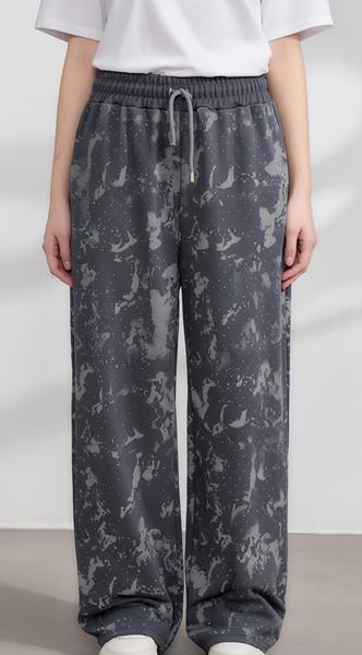 Штаны спорт Karon (S-L) 7240 grey (деми)