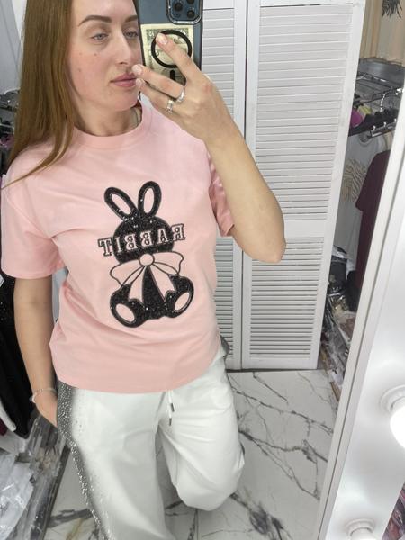 Футболка Karon (one size) 8219 pink (лето)