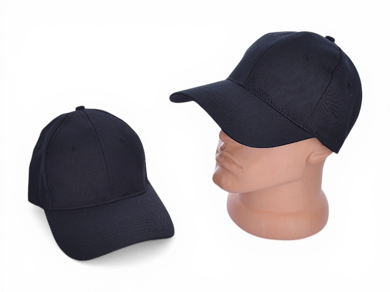 Кепка KH clothes (57-59) D2 black (лето)