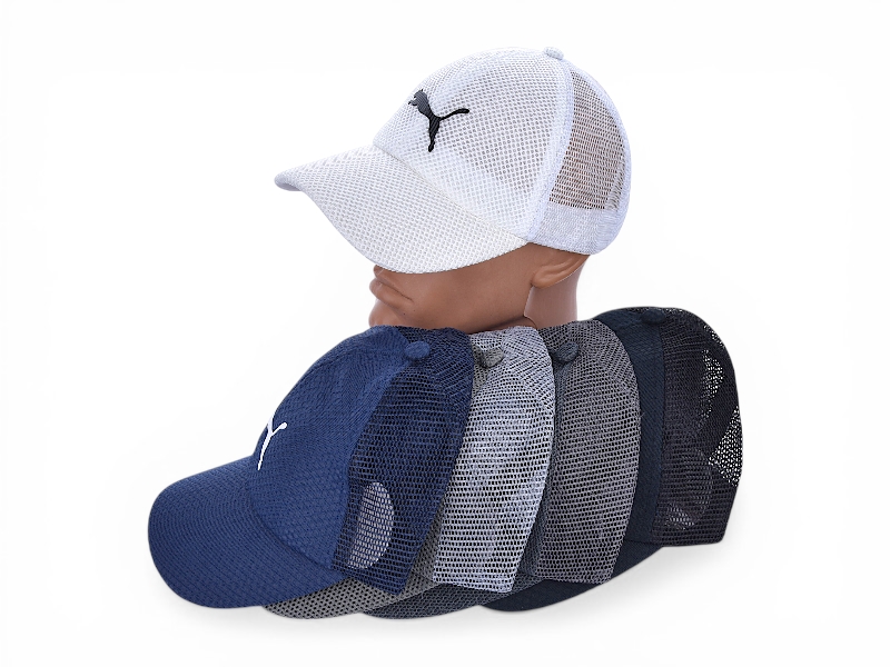 Кепка YLZL (56-58) K233-4 mix (лето)