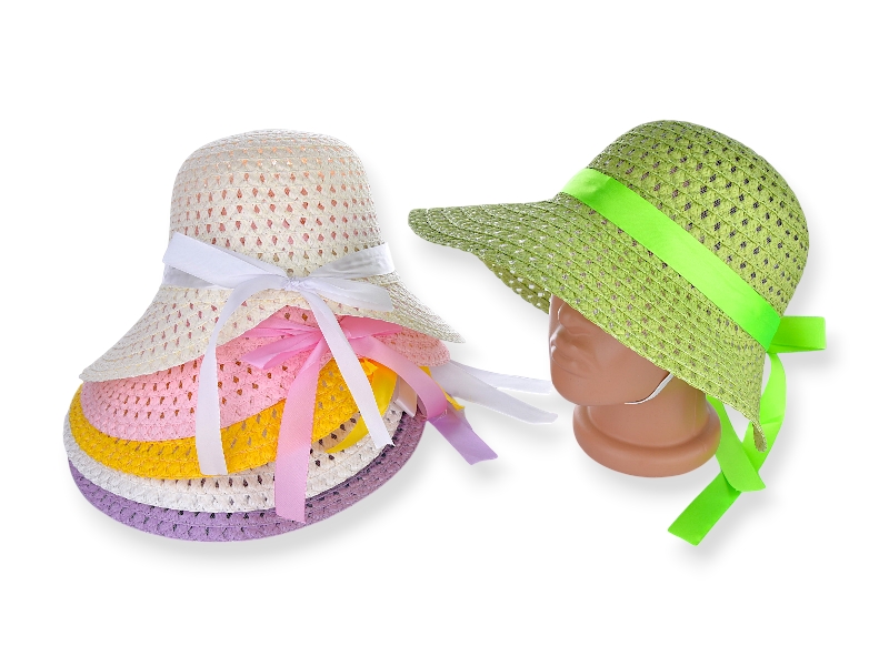 Шляпа YLZL (56-58) K243-11 mix (лето)