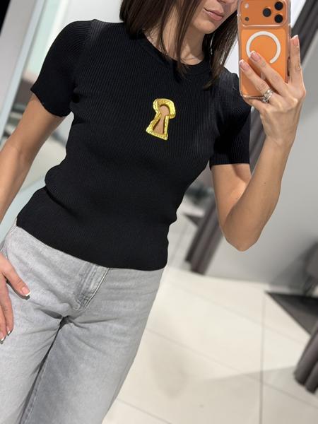 Футболка Comod (one size) 2509 black (лето)