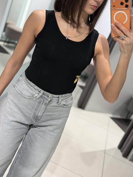 Боди Comod (one size) 222 black (лето)