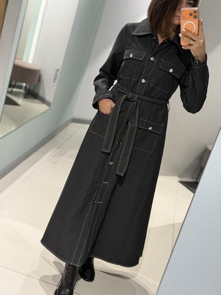 Платье Comod (M-L) 9483 black (деми)