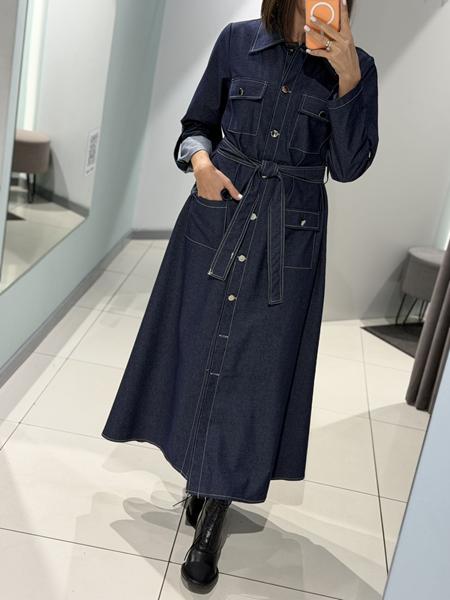 Платье Comod (M-L) 9483 navy (деми)