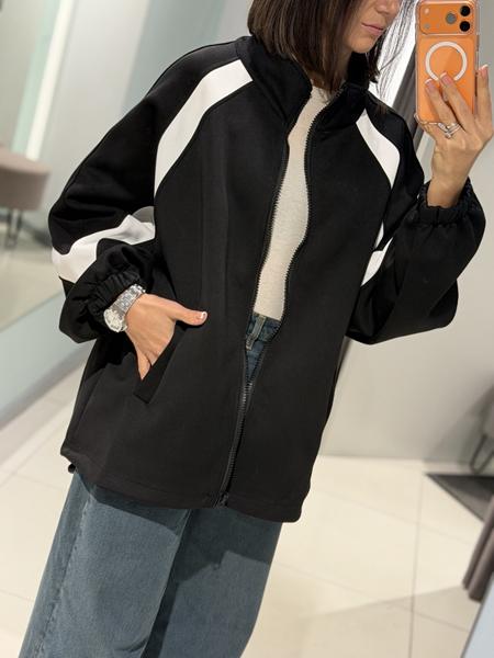 Кофта спорт Comod (one size) 5998 black (деми)