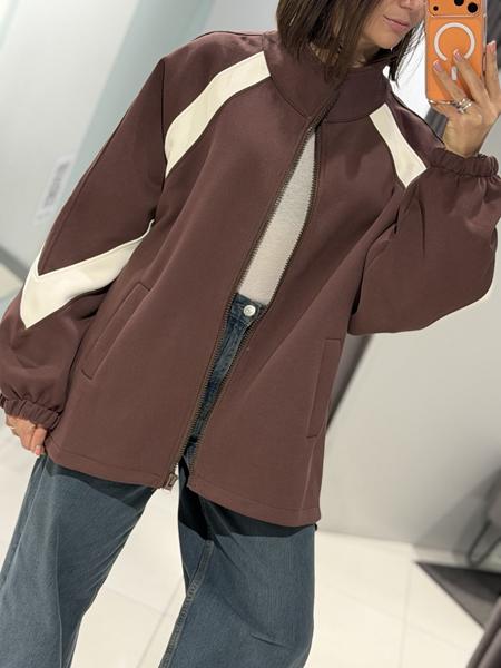 Кофта спорт Comod (one size) 5998 chocolate (деми)