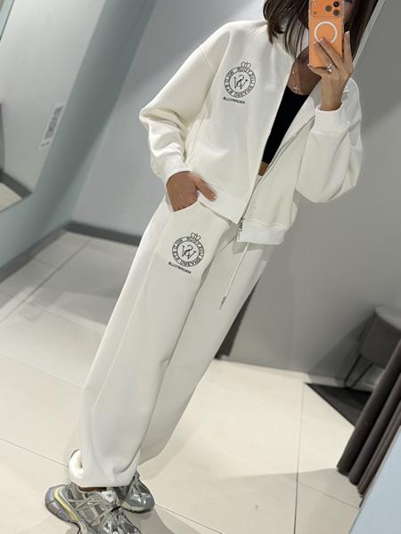 Костюм спорт Comod (M-L) 5638 white (деми)