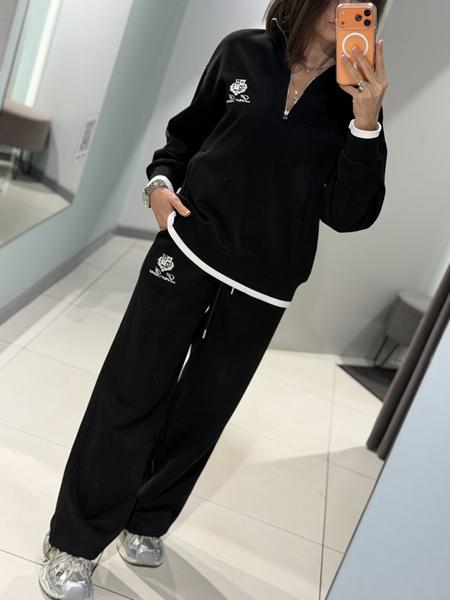 Костюм спорт Comod (M-L) 3792-1 black (деми)