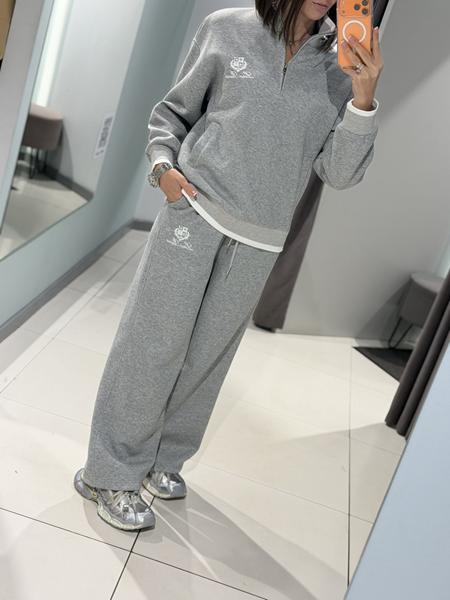 Костюм спорт Comod (M-L) 3792-1 grey (деми)