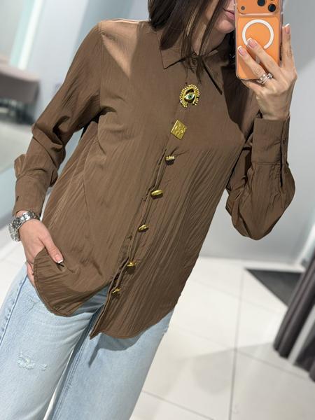 Рубашка Comod (one size) 3518 chocolate (деми)