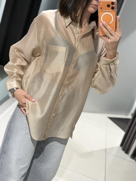 Рубашка Comod (one size) 3330 beige (лето)