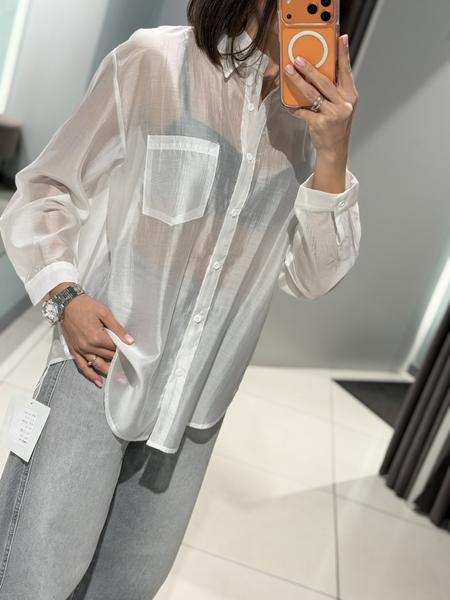 Рубашка Comod (one size) 3330 white (лето)