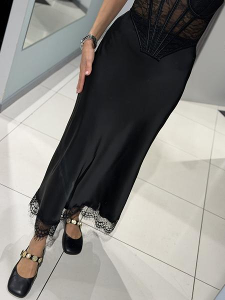 Юбка Comod (one size) 5586 black (лето)