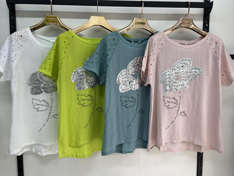 Футболка Estima (3XL-6XL) 9815 powder (лето)