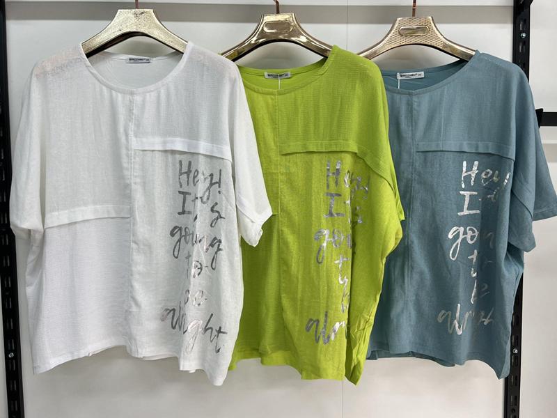 Футболка Estima (3XL-6XL) 9569 green (лето)