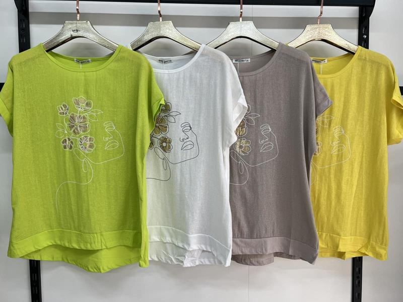 Футболка Estima (3XL-6XL) 9567 l.green (лето)