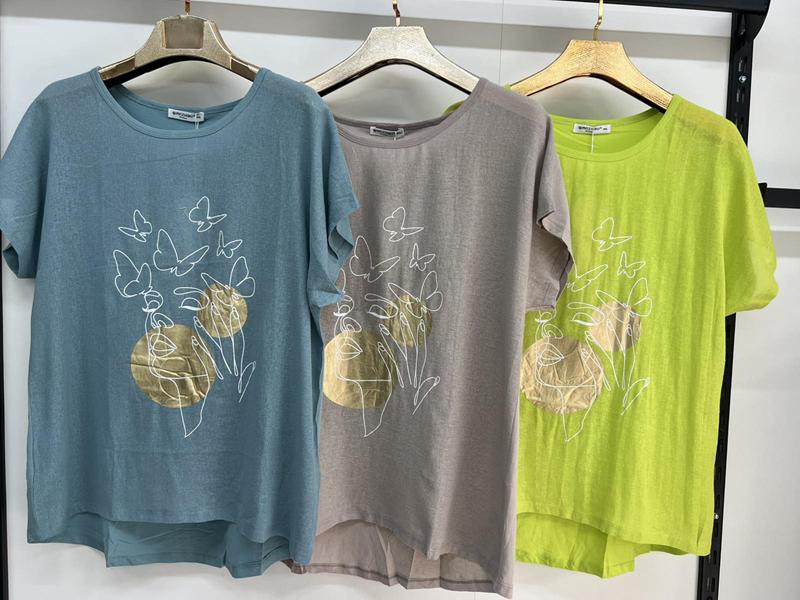 Футболка Estima (3XL-6XL) 9601 blue (лето)