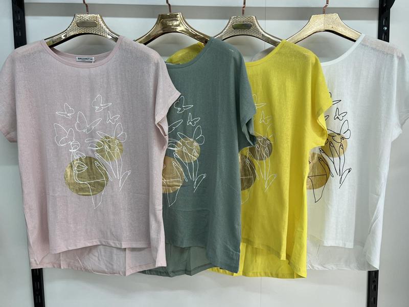 Футболка Estima (3XL-6XL) 9601 khaki (лето)