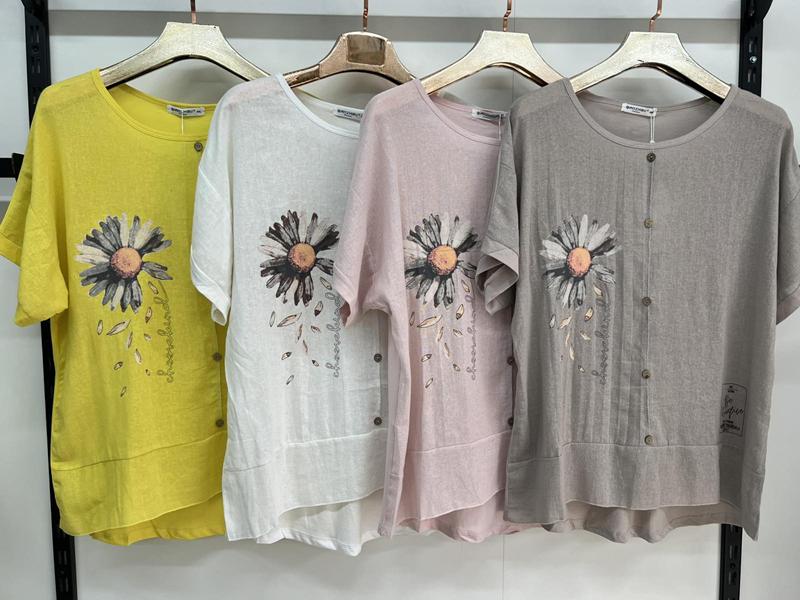 Футболка Estima (3XL-6XL) 9592 powder (лето)