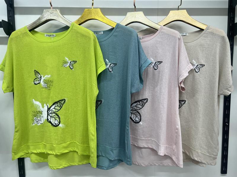 Футболка Estima (3XL-6XL) 9558 blue (лето)