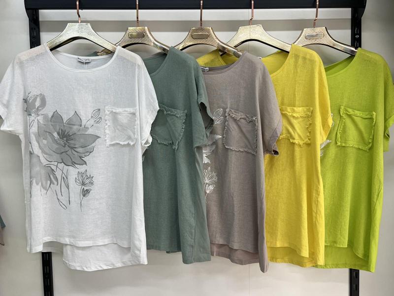 Футболка Estima (3XL-6XL) 7389 l.green (лето)