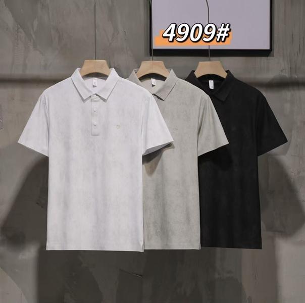 Футболка F.T.H (L-4XL) 4909 black (лето)