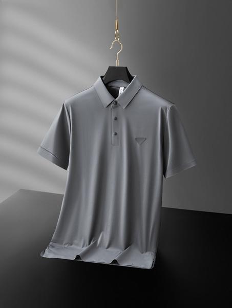 Футболка F.T.H (L-4XL) F1046 grey (лето)