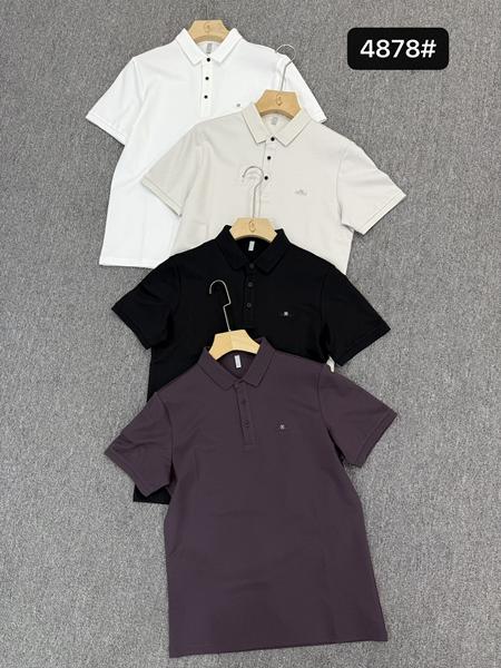 Футболка F.T.H (L-4XL) 4878 black (лето)