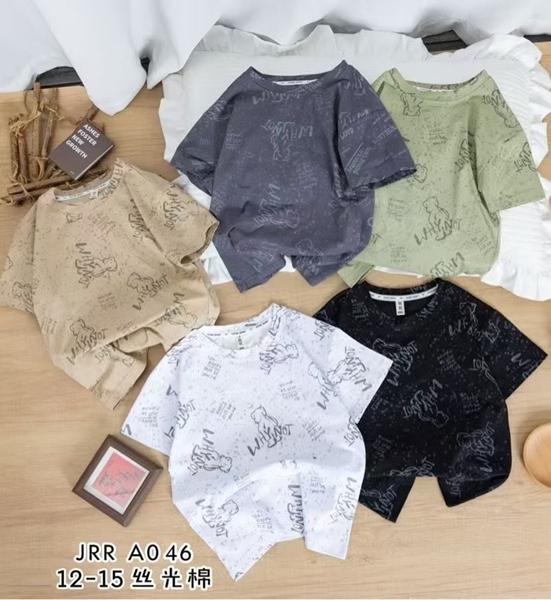 Футболка TRAN (7-12) A046 grey (лето)