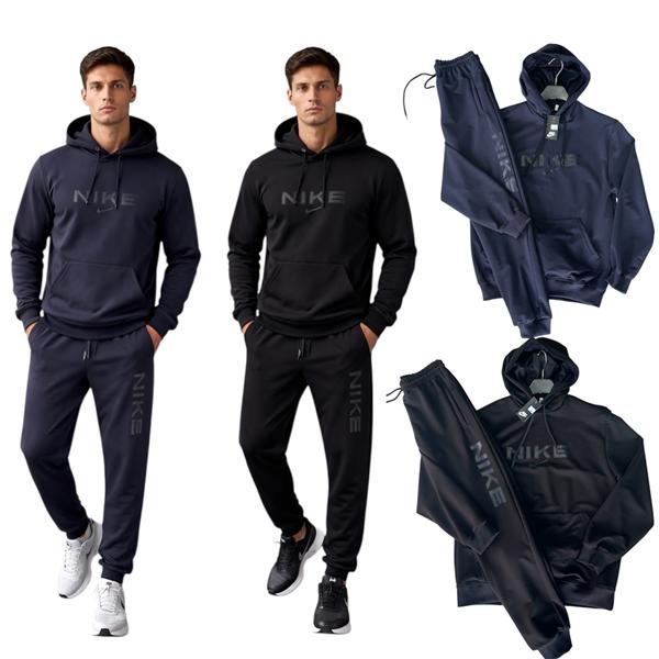 Костюм спорт TRAN (46-54) TR876 black (деми)