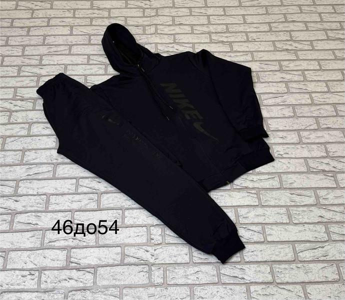 Костюм спорт TRAN (46-54) TR954 black (деми)