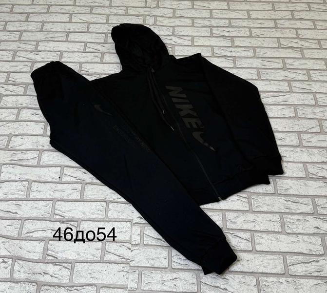 Костюм спорт TRAN (46-54) TR956 black (деми)