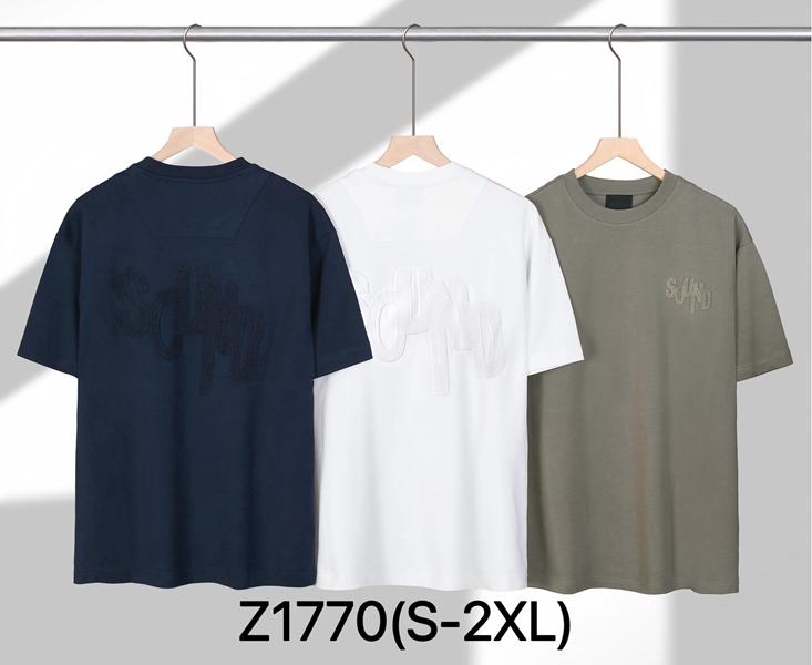 Футболка TRAN (S-2XL) Z1770 navy (лето)