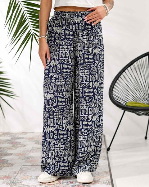 Штаны TRAN (XL-4XL) 111 navy (деми)