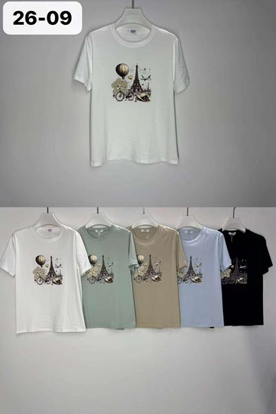 Футболка TRAN (5XL-6XL) 26-09 mix (лето)