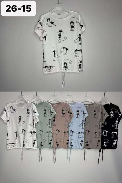 Футболка TRAN (5XL-6XL) 26-15 mix (лето)