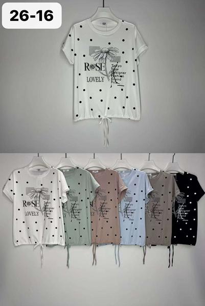 Футболка TRAN (5XL-6XL) 26-16 mix (лето)