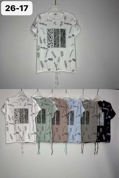 Футболка TRAN (5XL-6XL) 26-17 mix (лето)