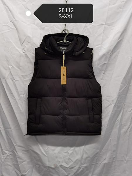 Жилетка TRAN (S-2XL) 28112 black (деми)