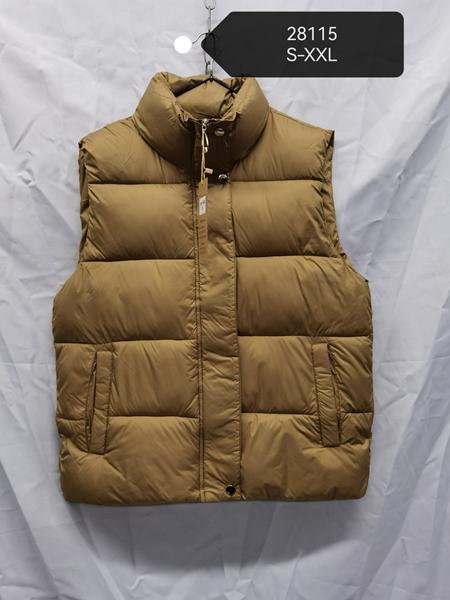 Жилетка TRAN (S-2XL) 28115 d.beige (деми)