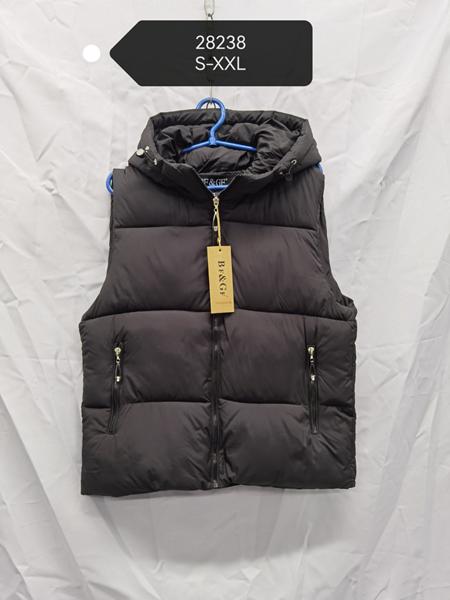 Жилетка TRAN (S-2XL) 28238 black (деми)