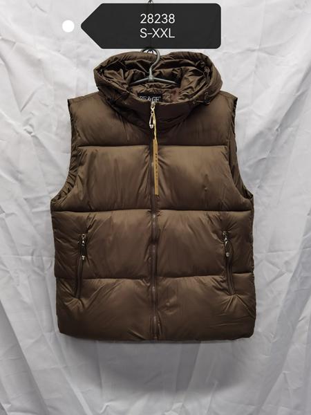Жилетка TRAN (S-2XL) 28238 brown (деми)